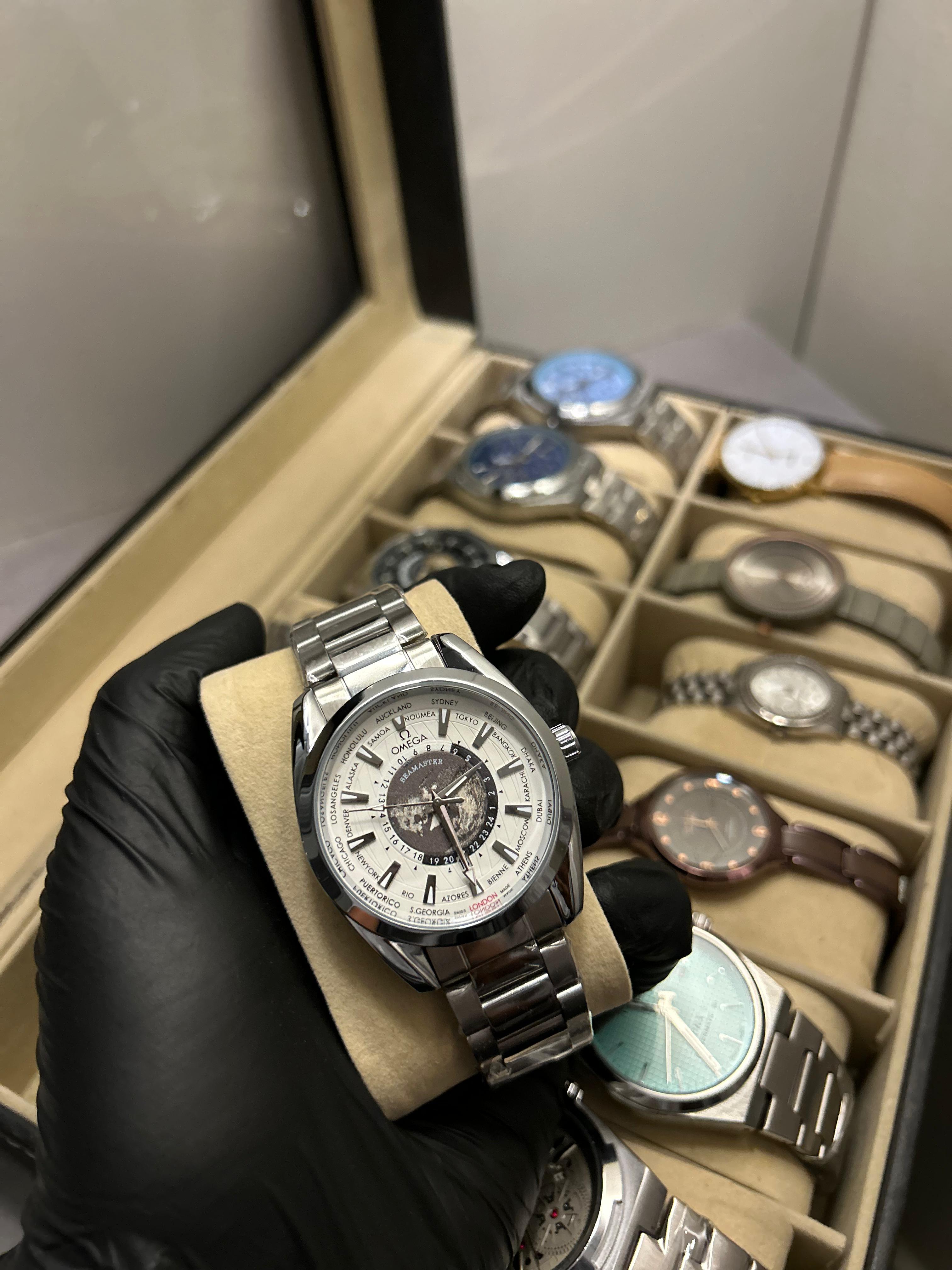 Omega SeaMaster Stainless Steel Chain