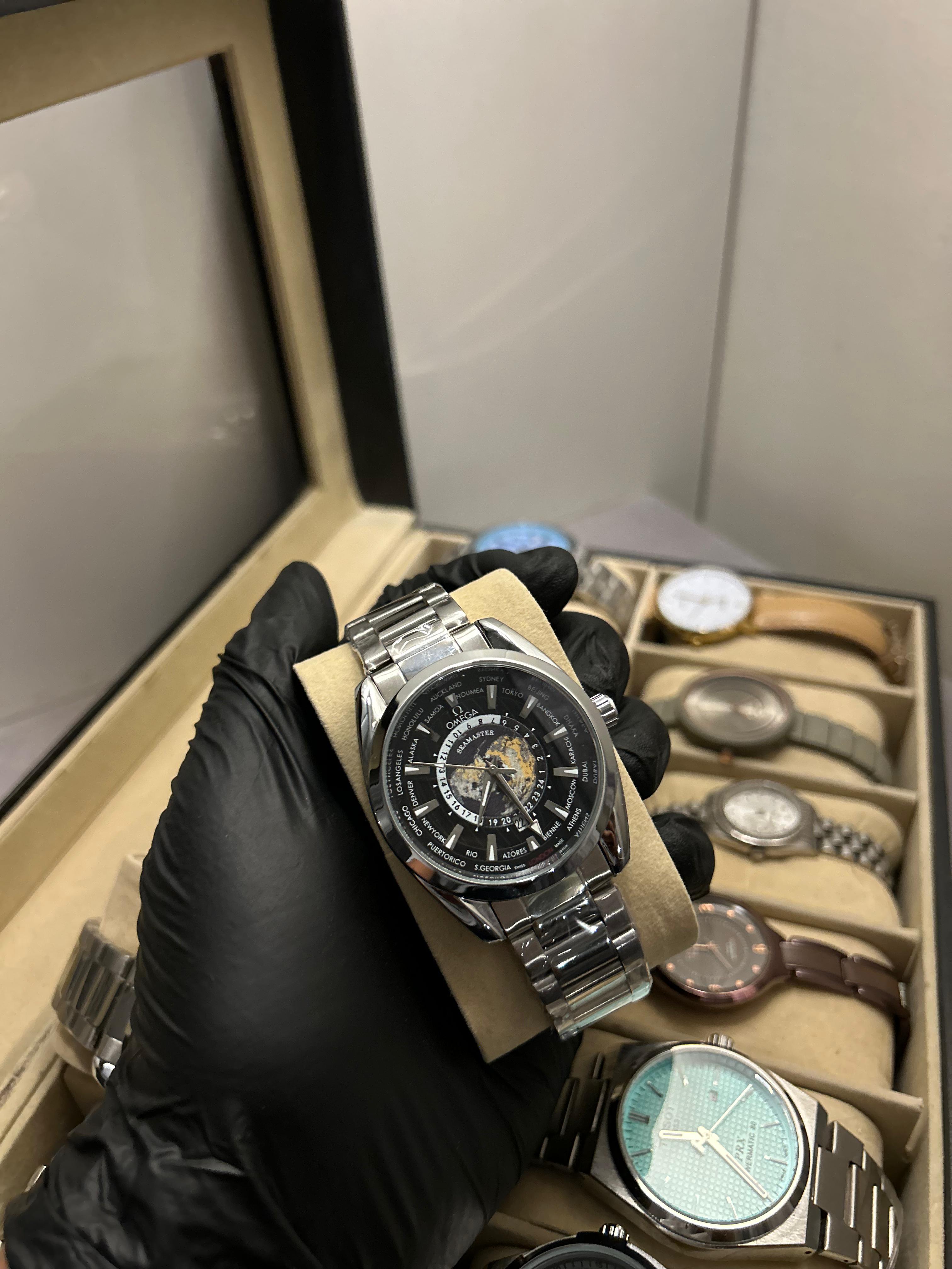 Omega SeaMaster Stainless Steel Chain